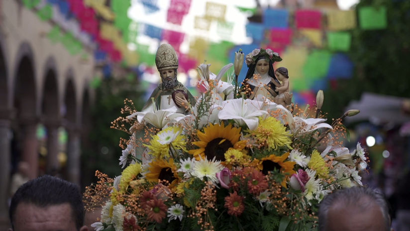 Caravana por la paz I Testimonio Blas Daniel Canales. Peregrinación de de San Agustín y Santa Rosa. Parroquia del Corazón de Jesús en Tecolotlán, Jal.